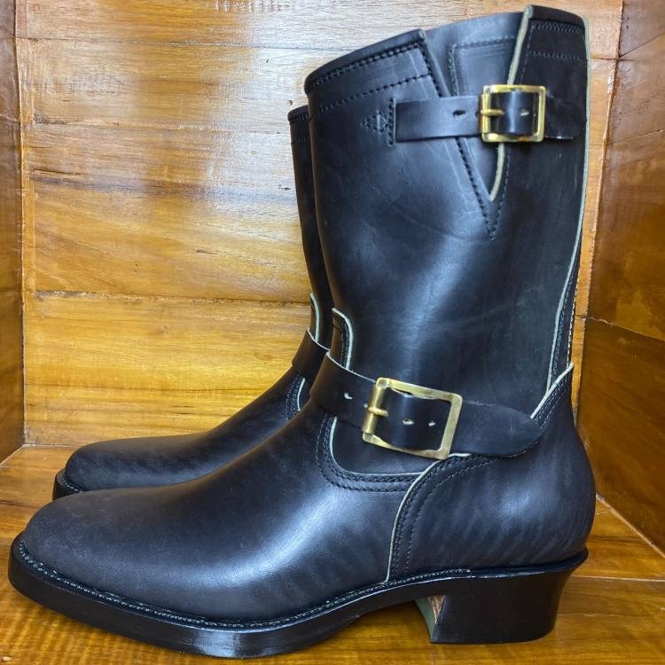 Briselblack 10” Engineer Boots “The Keeper” 3.0   Unstructured Toe Box